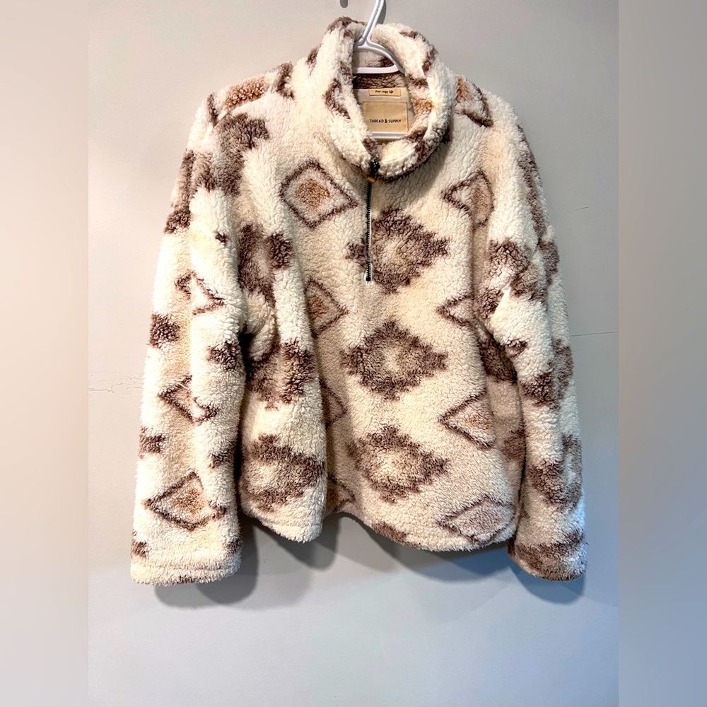 Thread & Supply Aztec pullover L